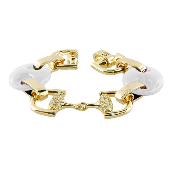Summer Link Saddle Bracelet