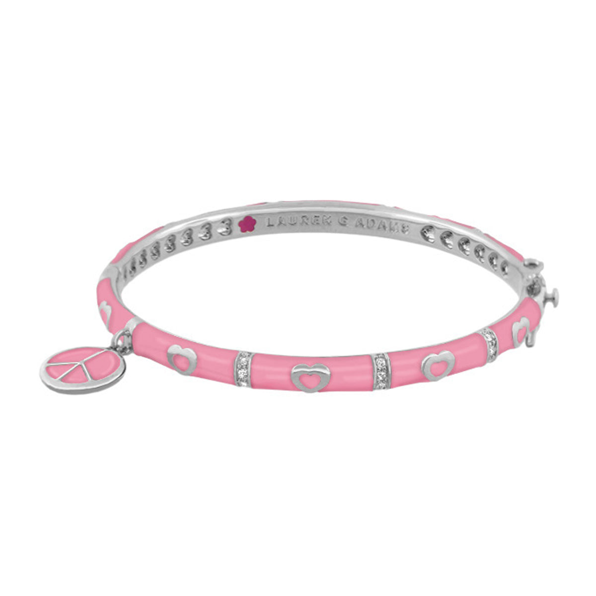 Charming 2 Peace Sign Bangle