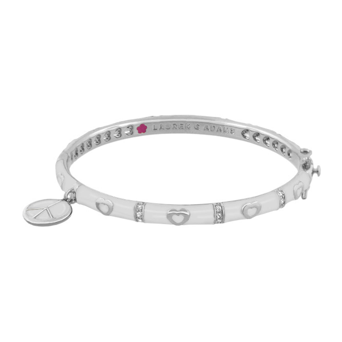 Charming 2 Peace Sign Bangle