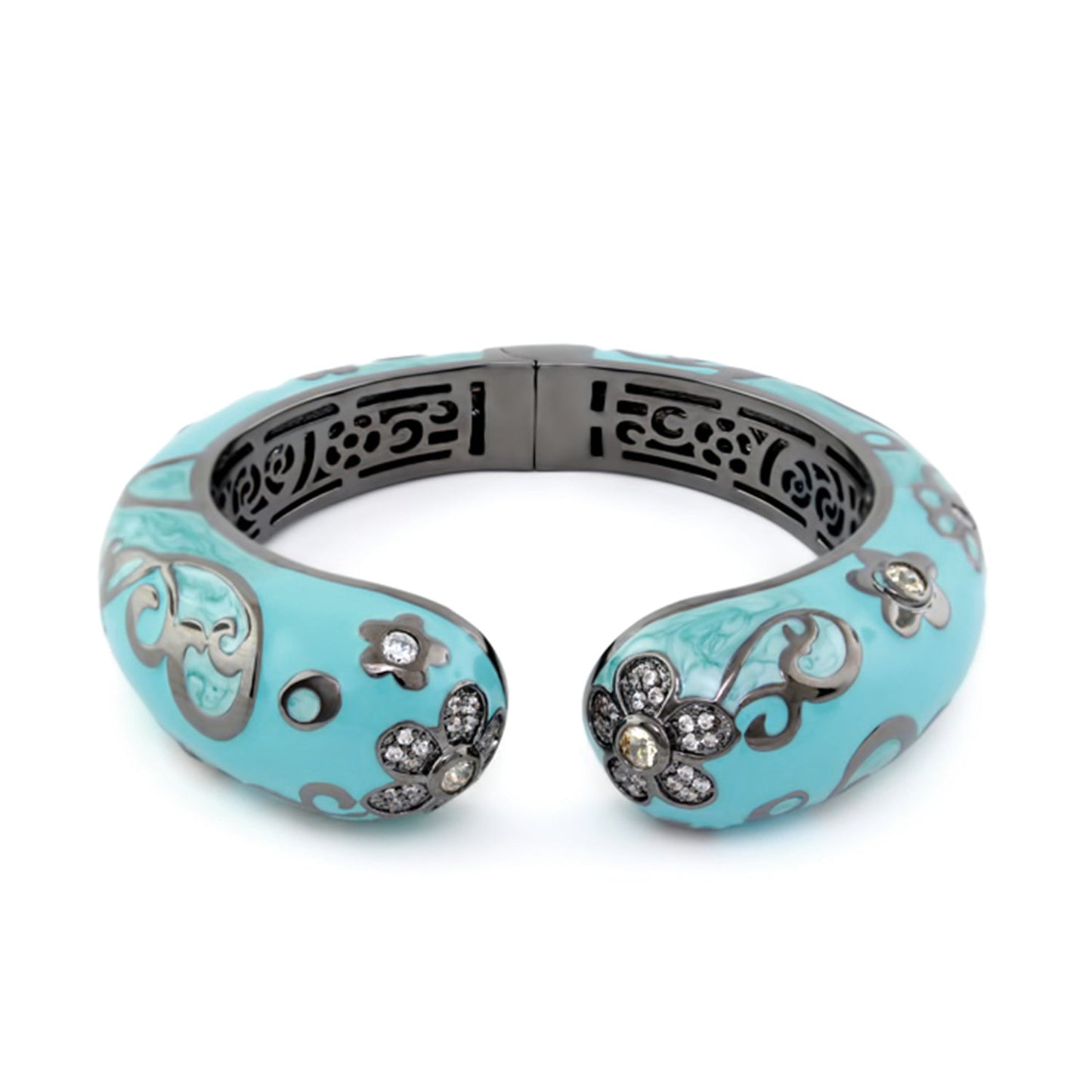 Daisy Swirl Bangle