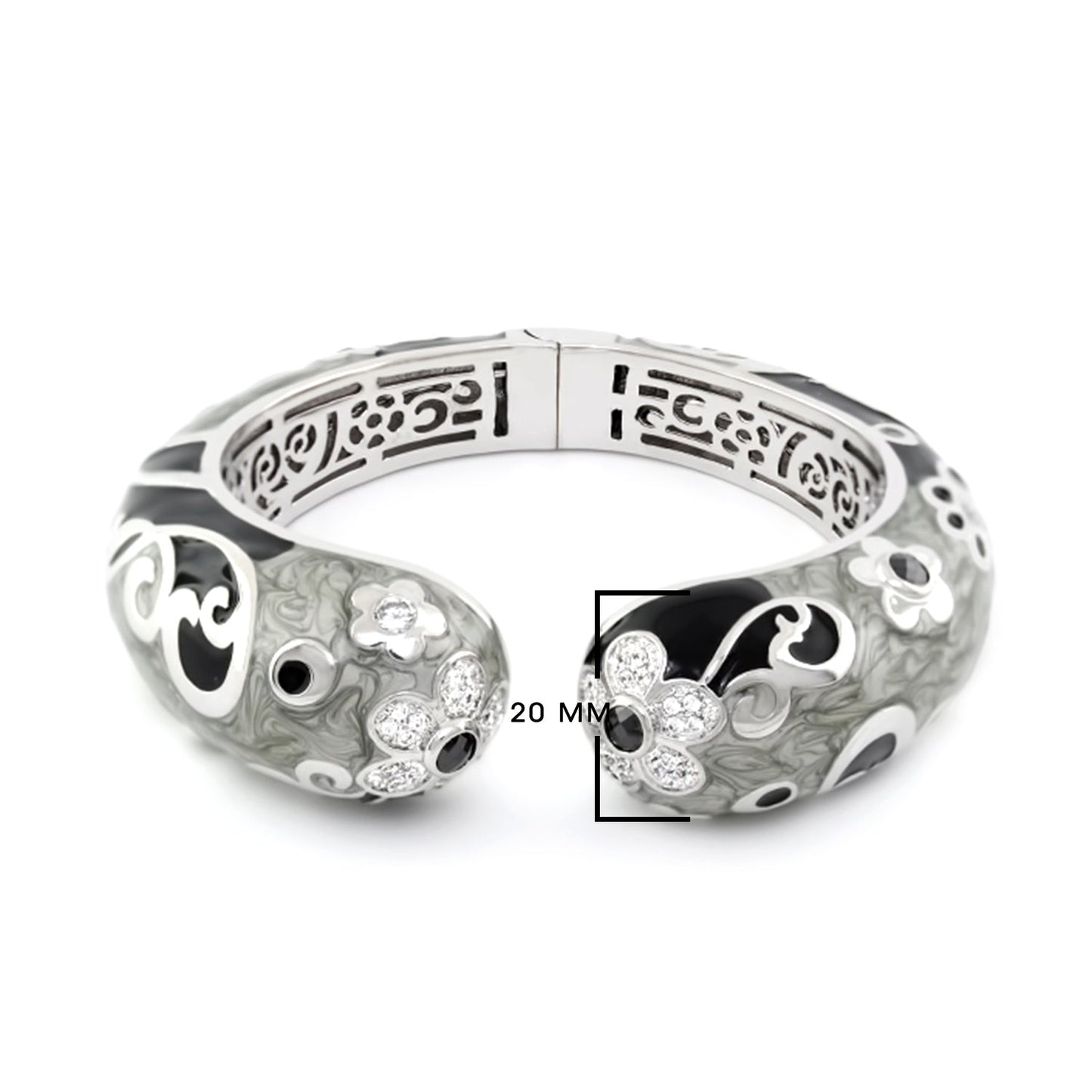 Daisy Swirl Bangle
