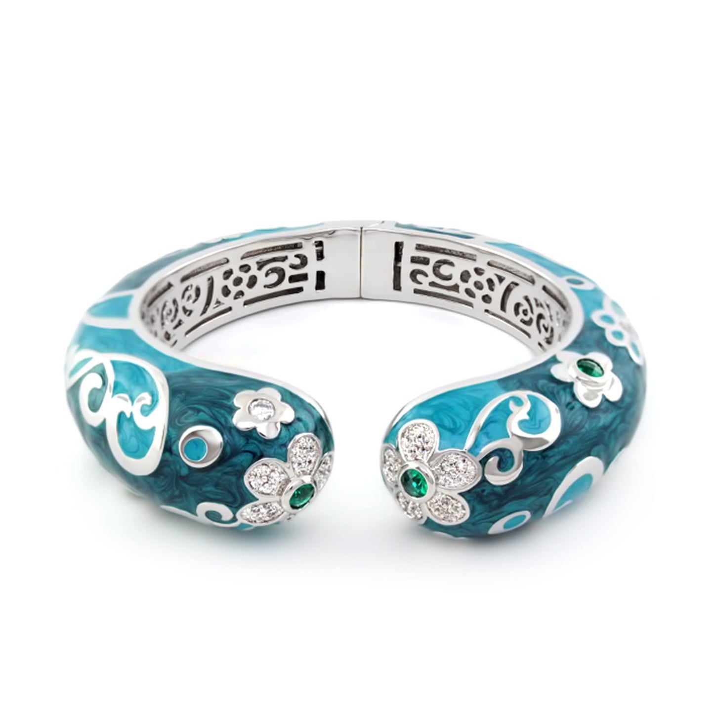 Daisy Swirl Bangle