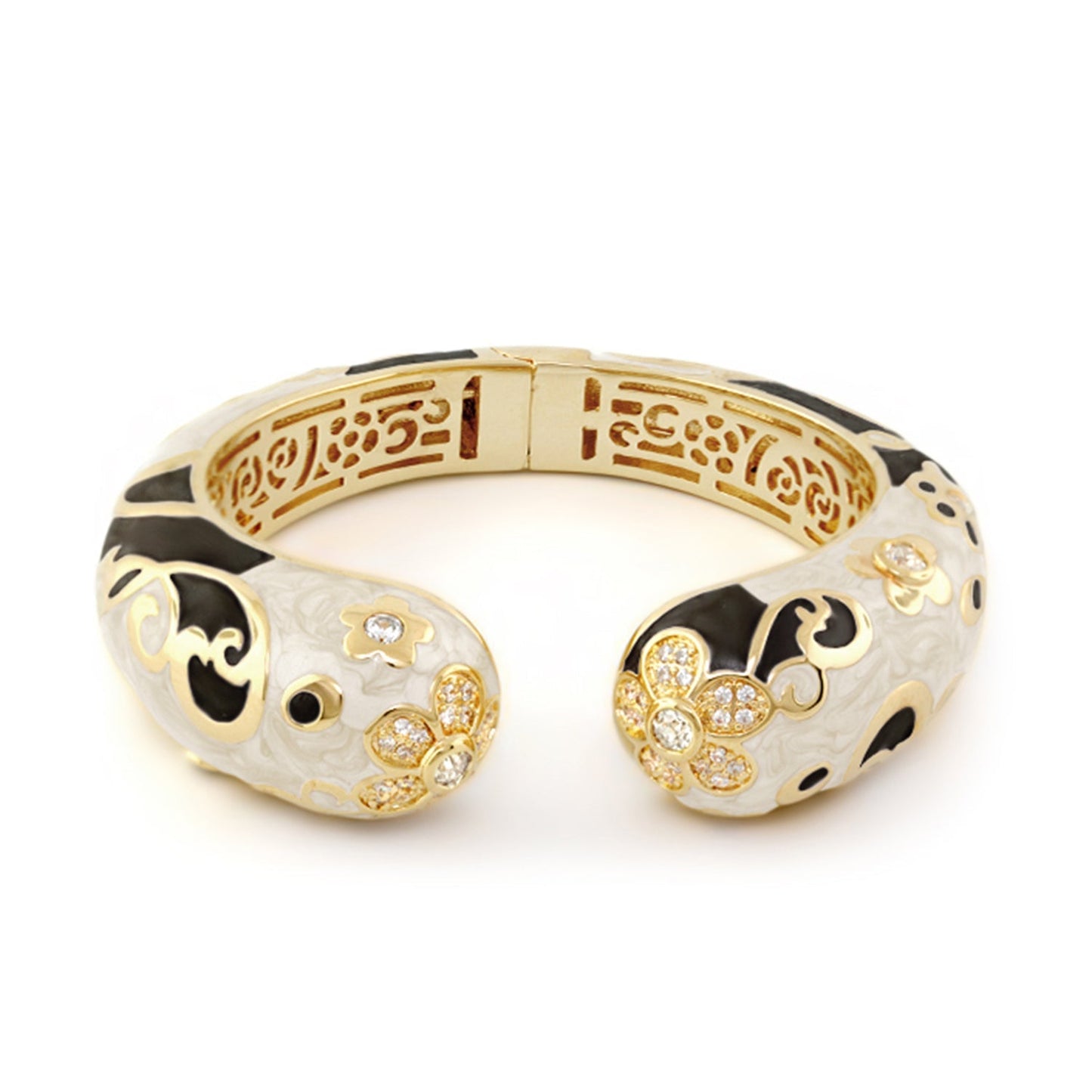 Daisy Swirl Bangle