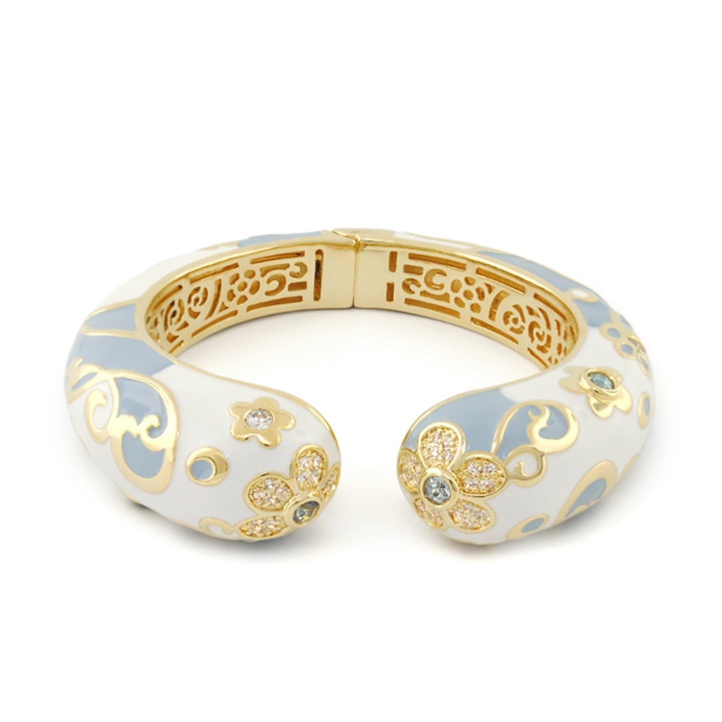 Daisy Swirl Bangle