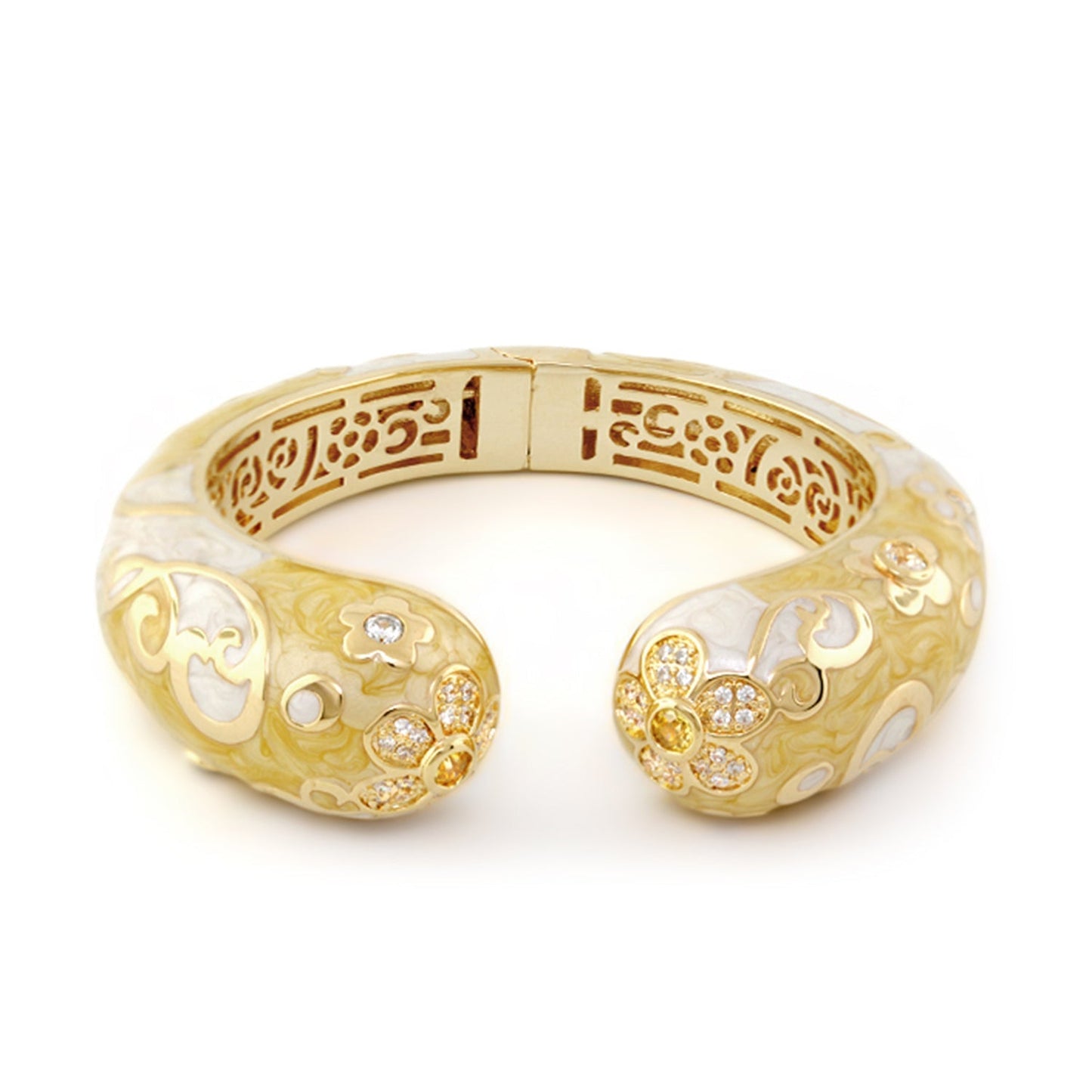 Daisy Swirl Bangle
