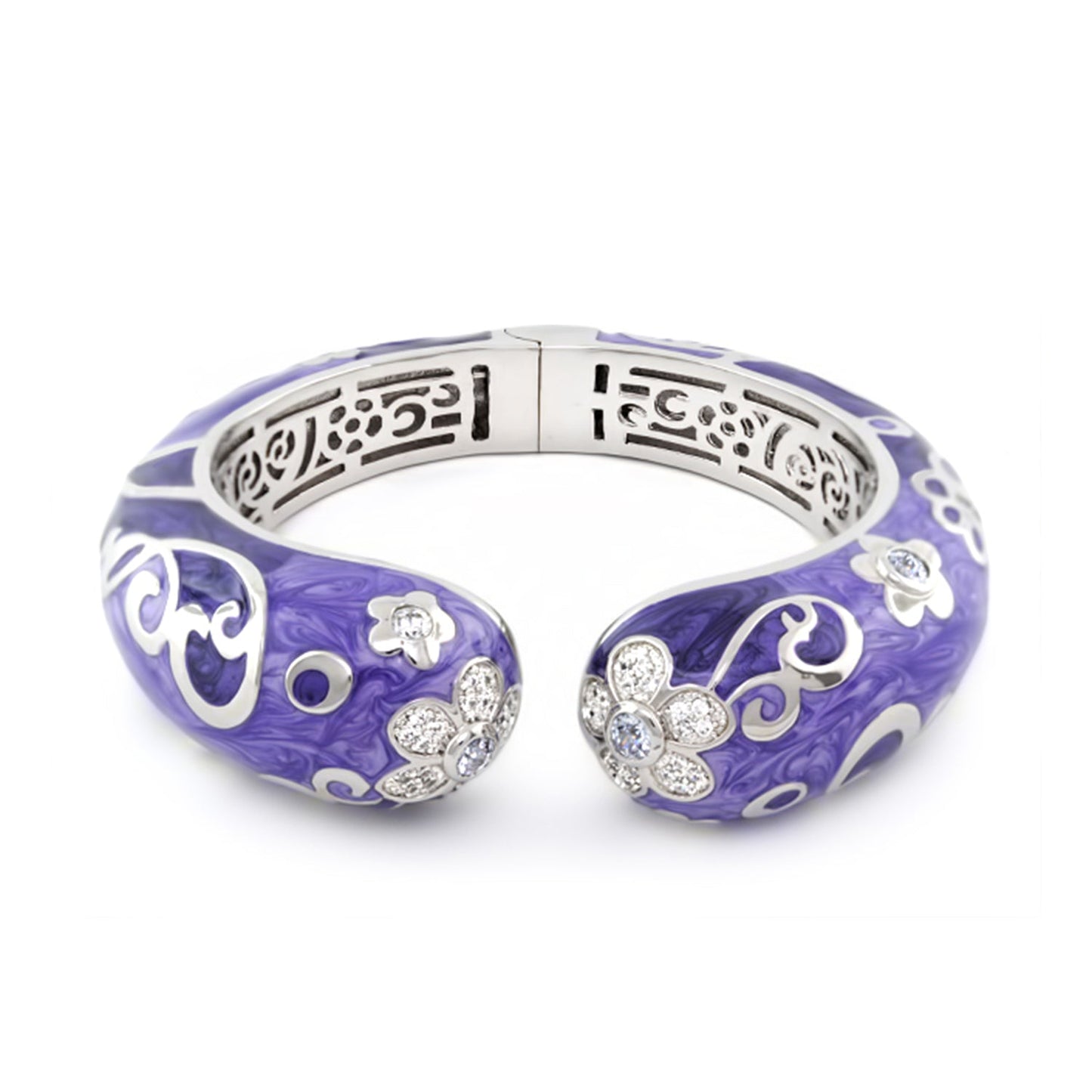 Daisy Swirl Bangle