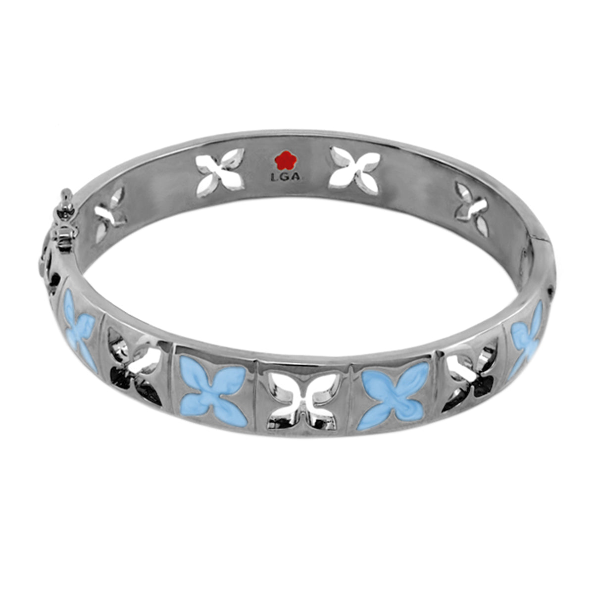 Floral Knight Stackable Bangle