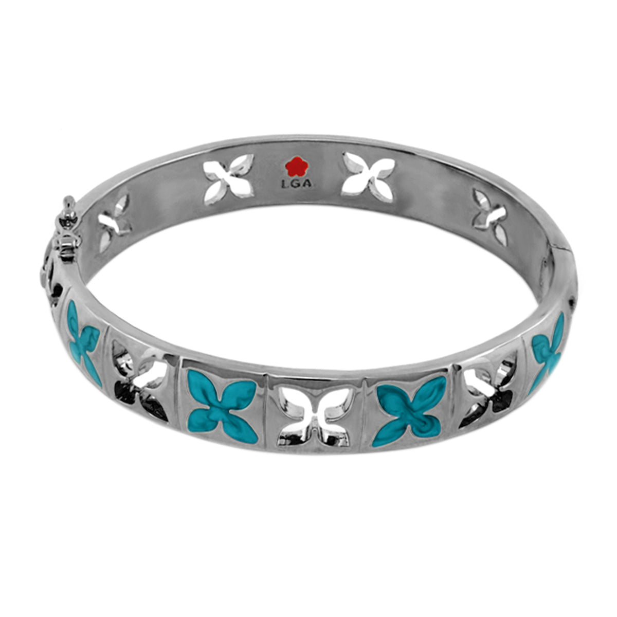 Floral Knight Stackable Bangle