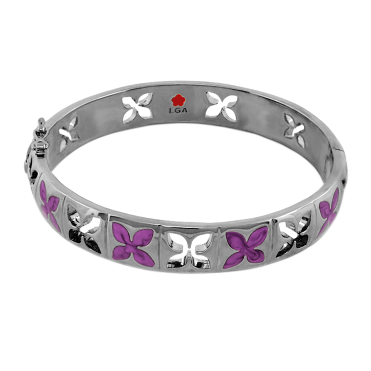 Floral Knight Stackable Bangle