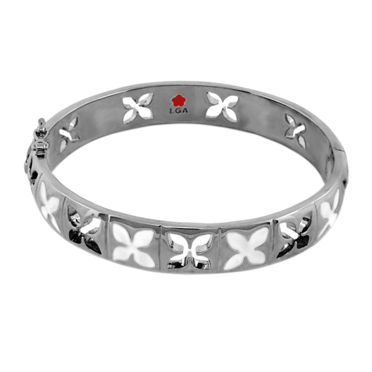 Floral Knight Stackable Bangle
