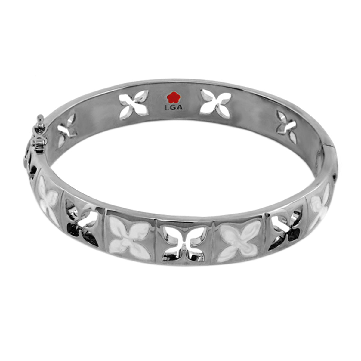 Floral Knight Stackable Bangle