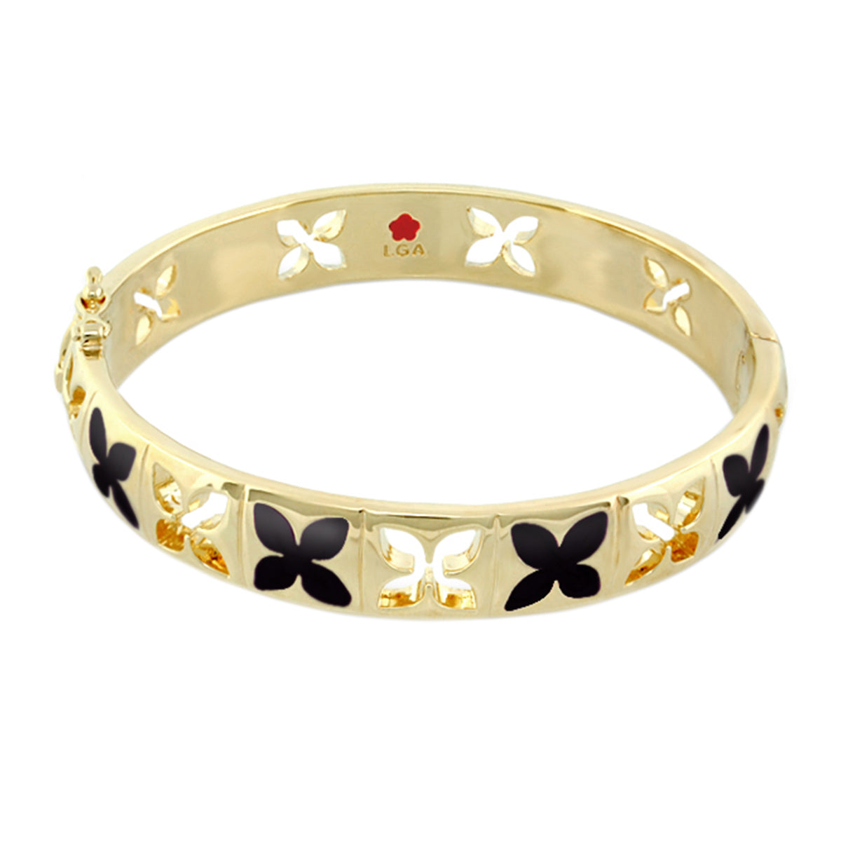 Floral Knight Stackable Bangle
