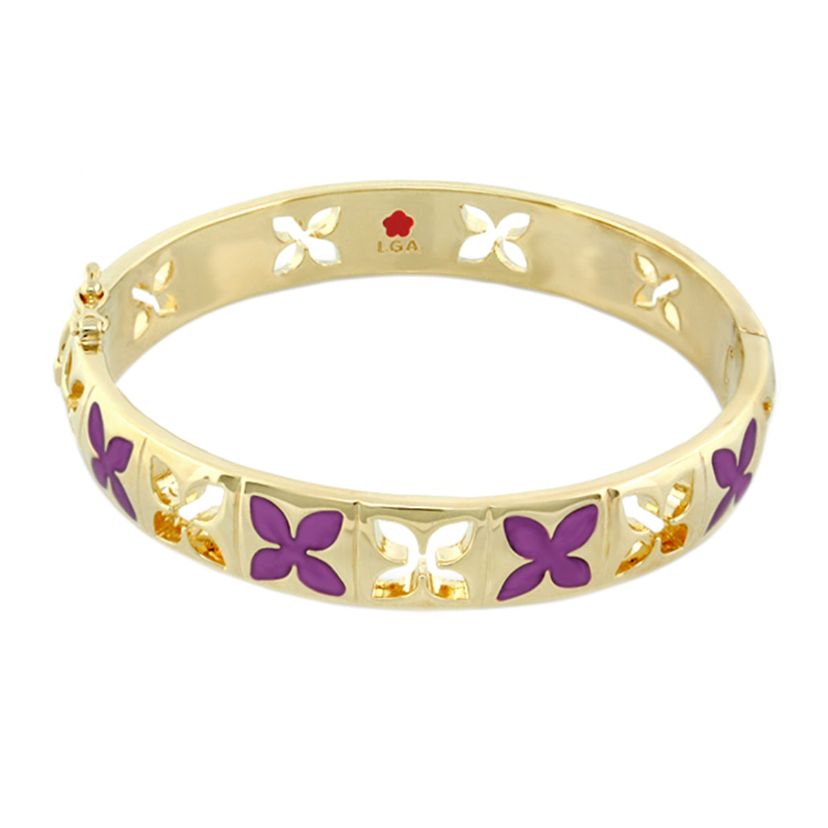 Floral Knight Stackable Bangle