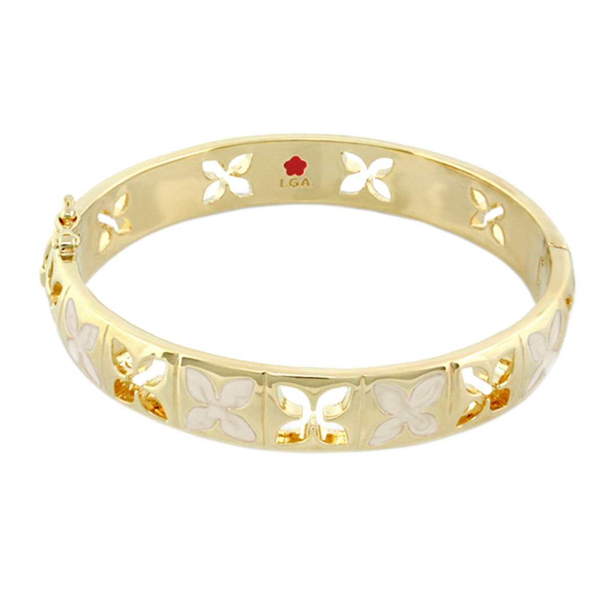 Floral Knight Stackable Bangle