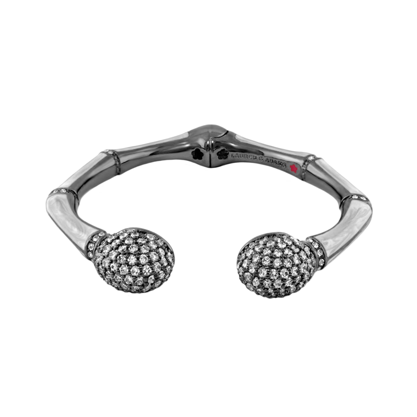 Bamboo Pave Bangle