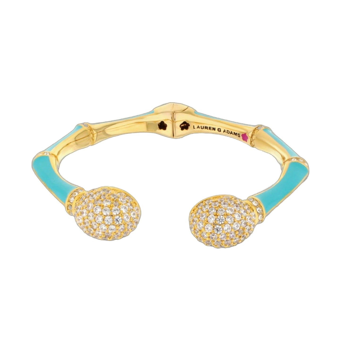 Bamboo Pave Bangle