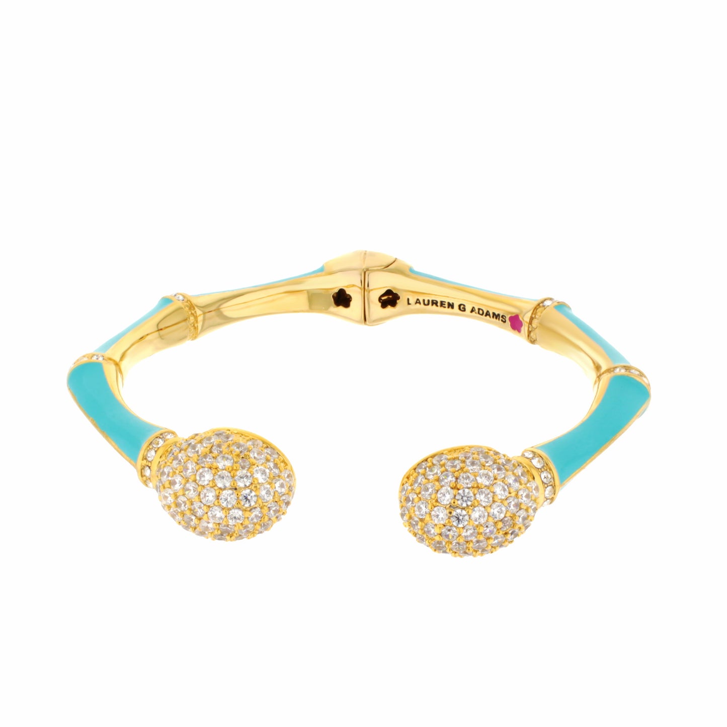 Bamboo Pave Bangle