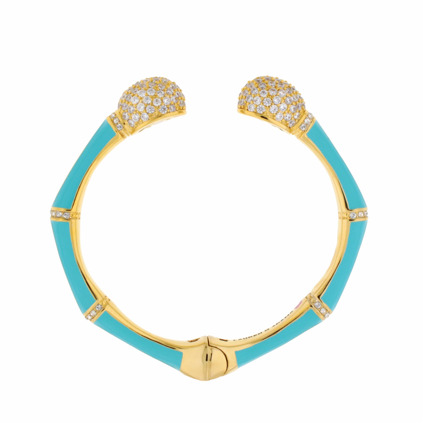 Bamboo Pave Bangle