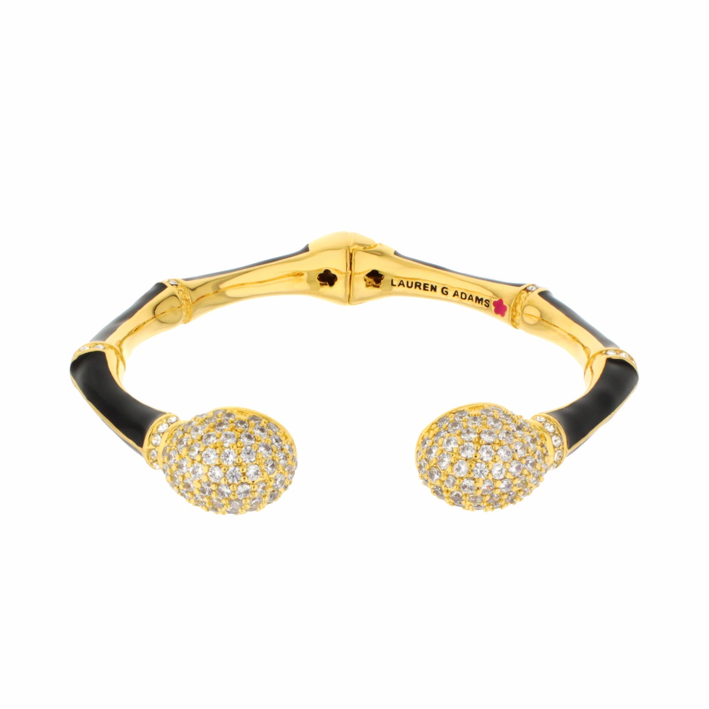 Bamboo Pave Bangle