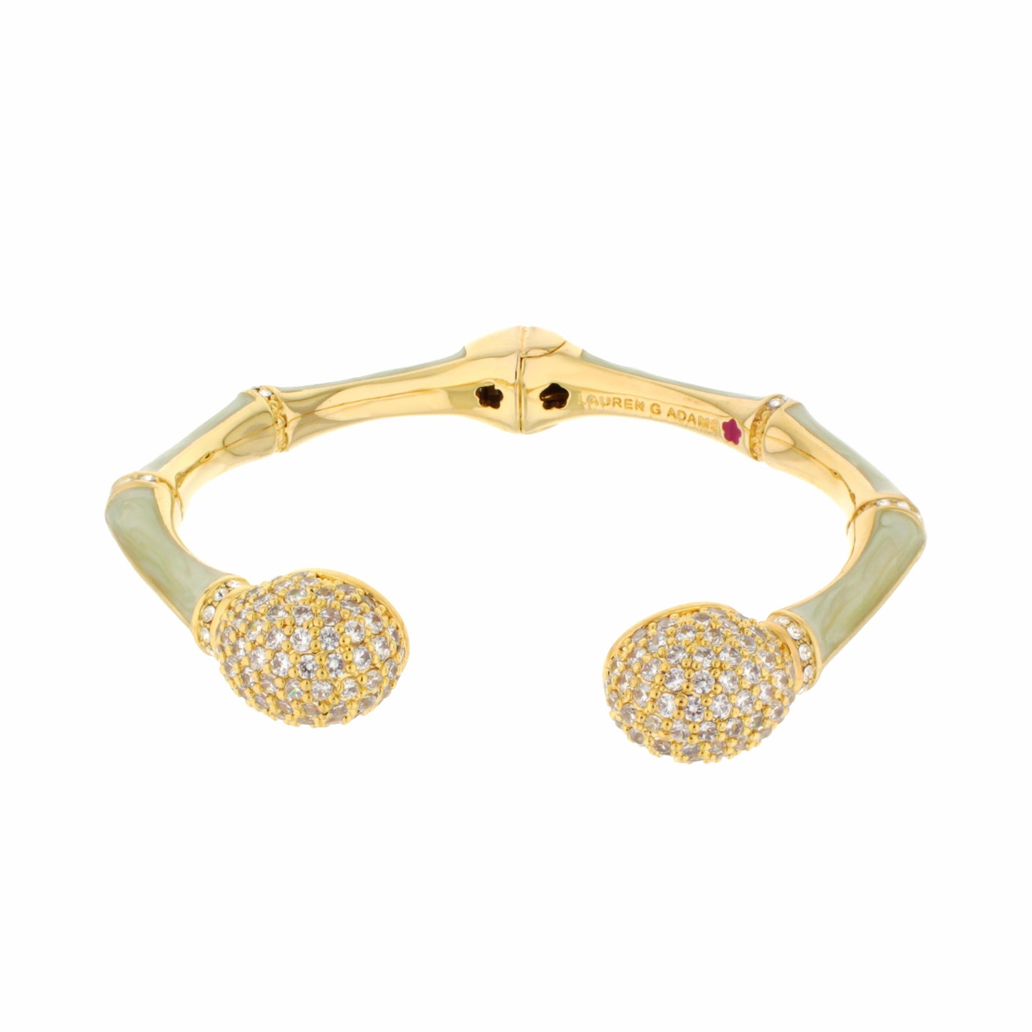 Bamboo Pave Bangle