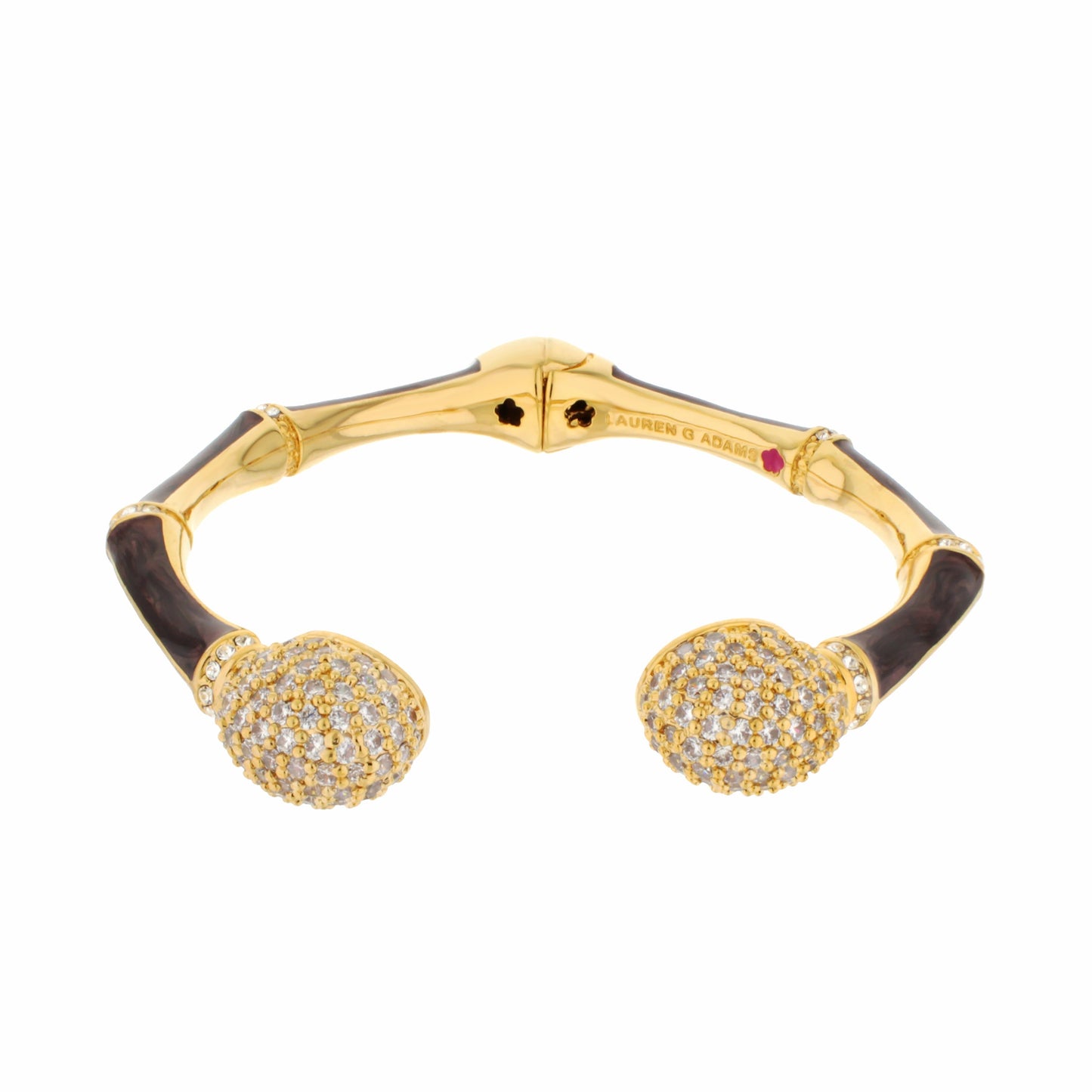 Bamboo Pave Bangle