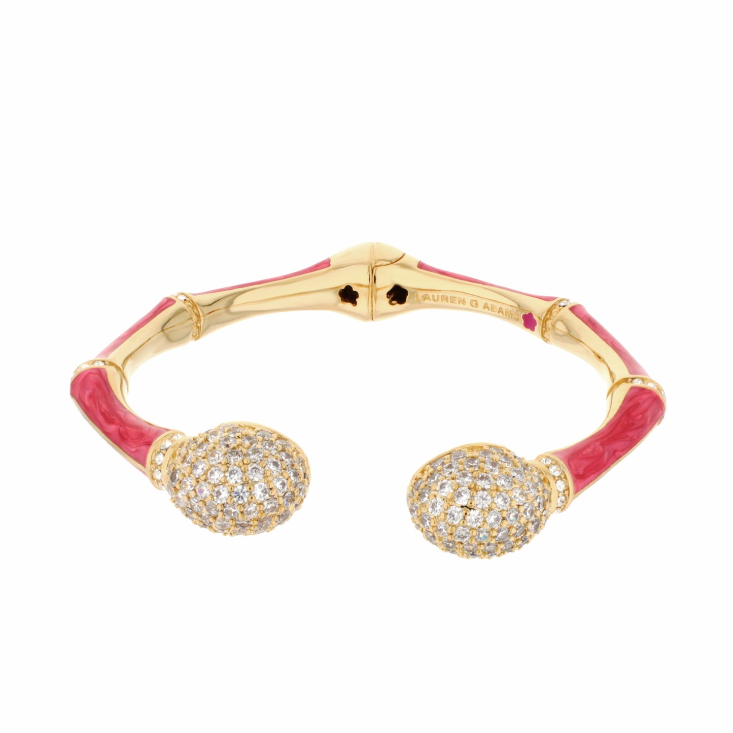 Bamboo Pave Bangle