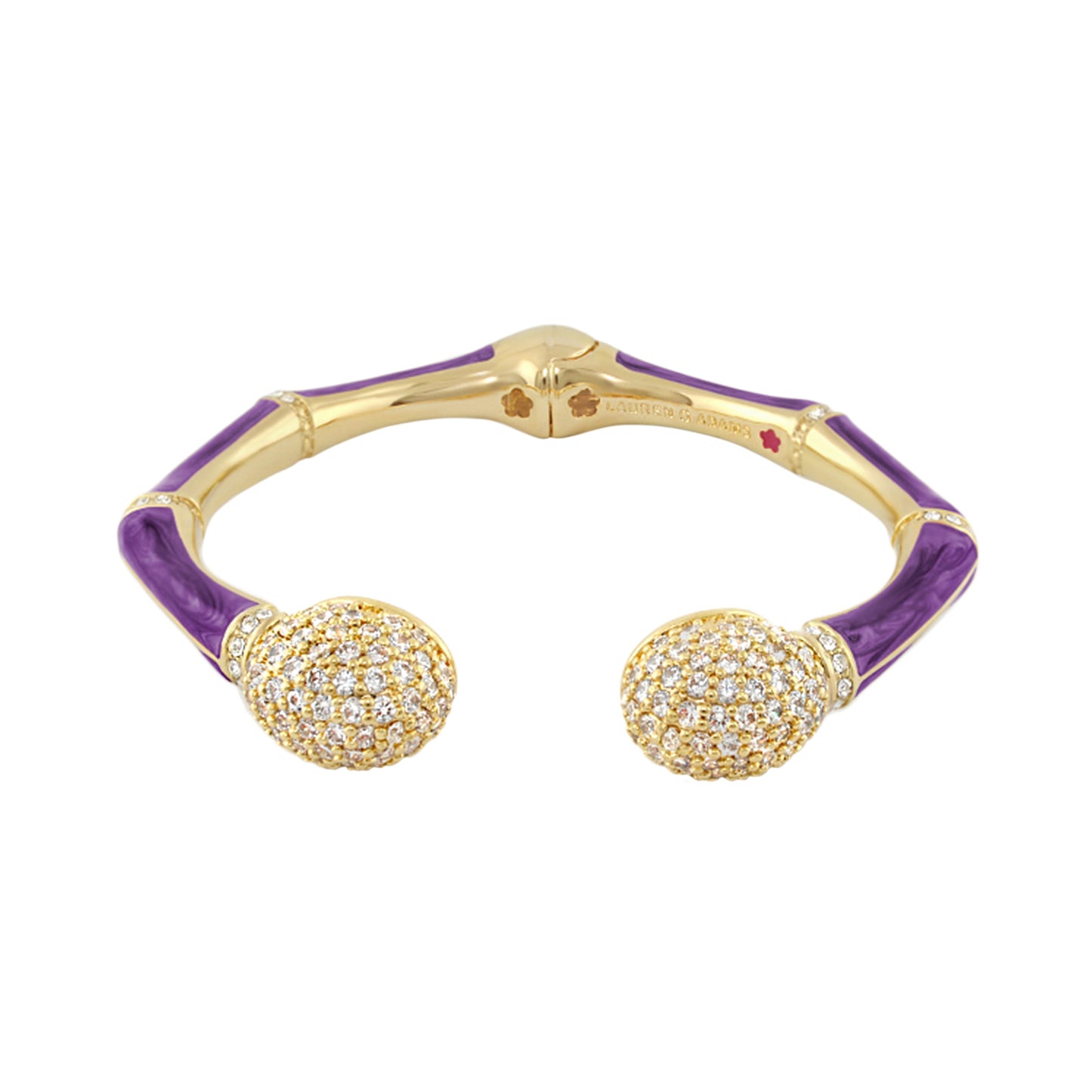 Bamboo Pave Bangle
