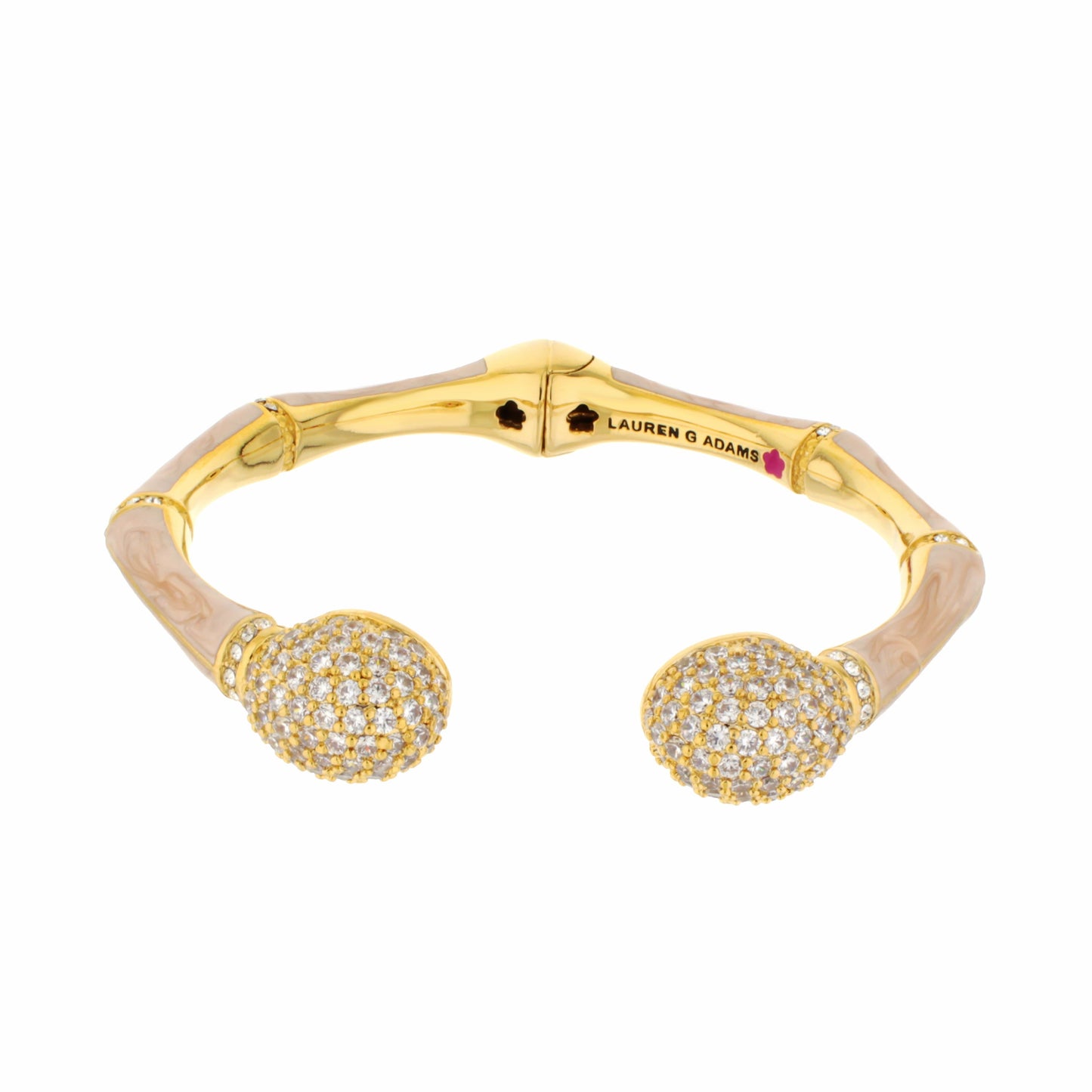 Bamboo Pave Bangle