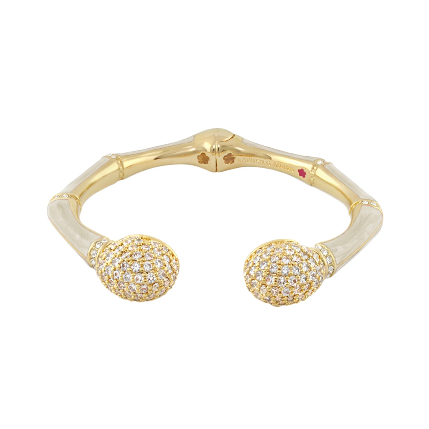 Bamboo Pave Bangle