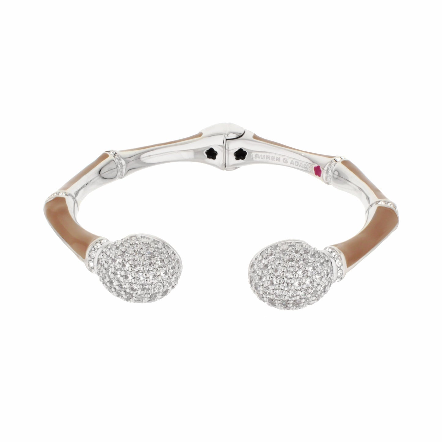 Bamboo Pave Bangle
