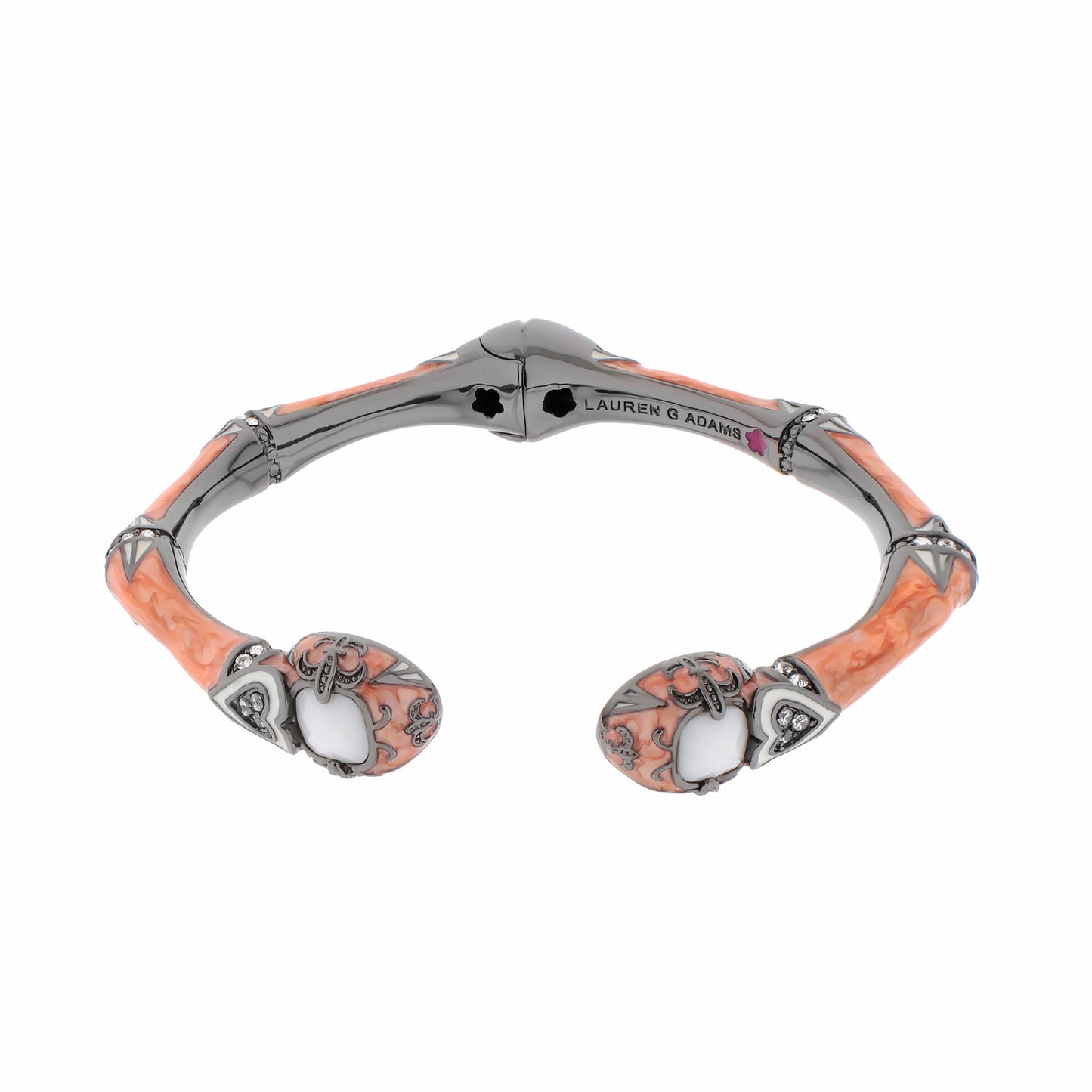 Bamboo Collection Stackable Brass Bangle Plated
