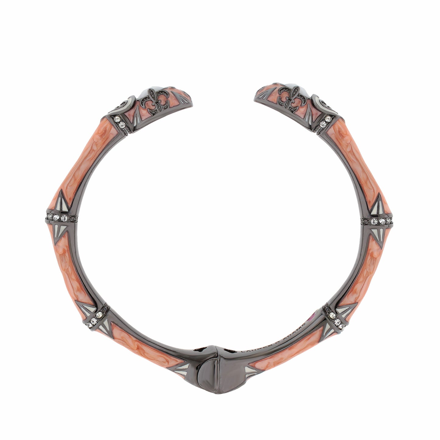 Bamboo Collection Stackable Brass Bangle Plated
