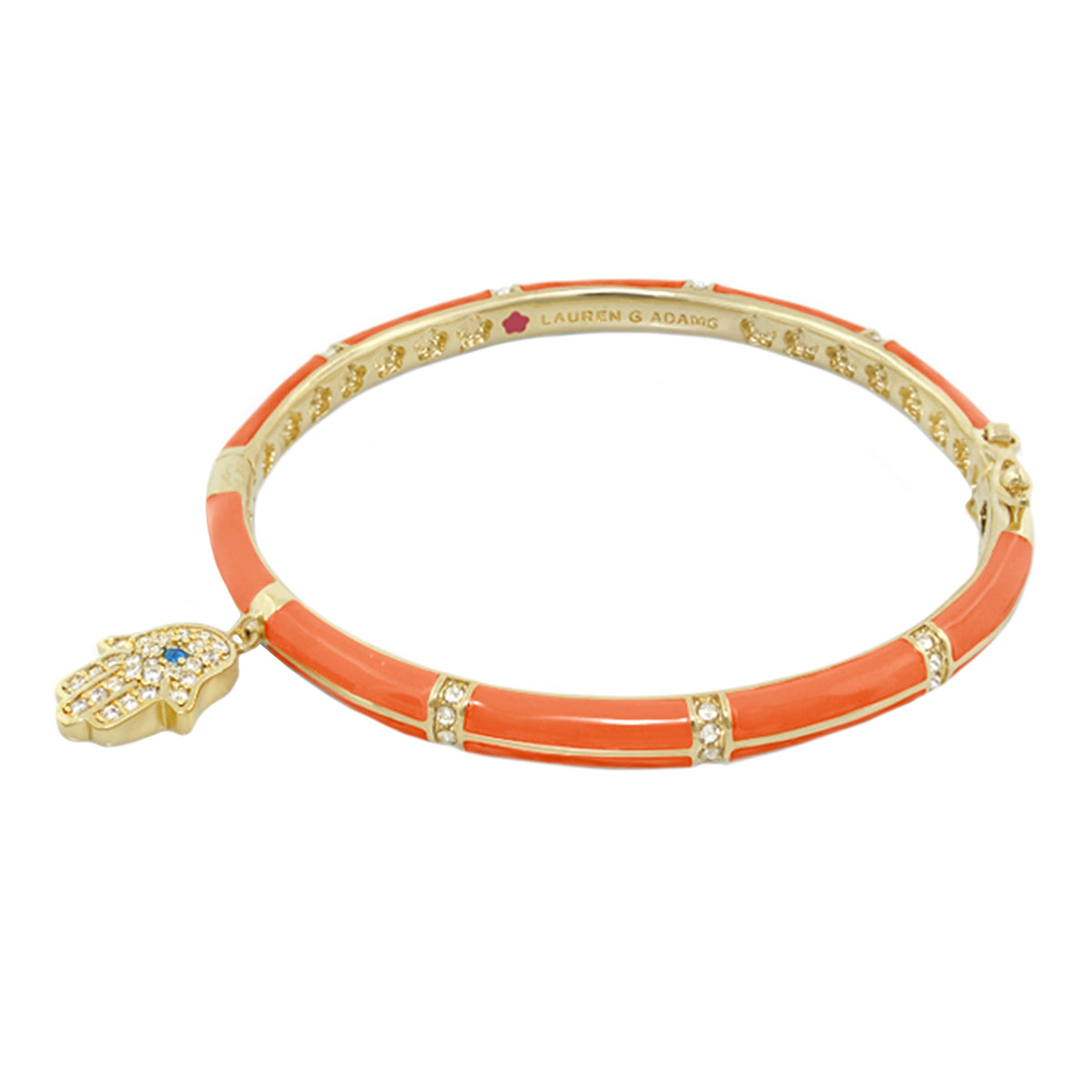 Lucky Hamsa Stackable Bangle