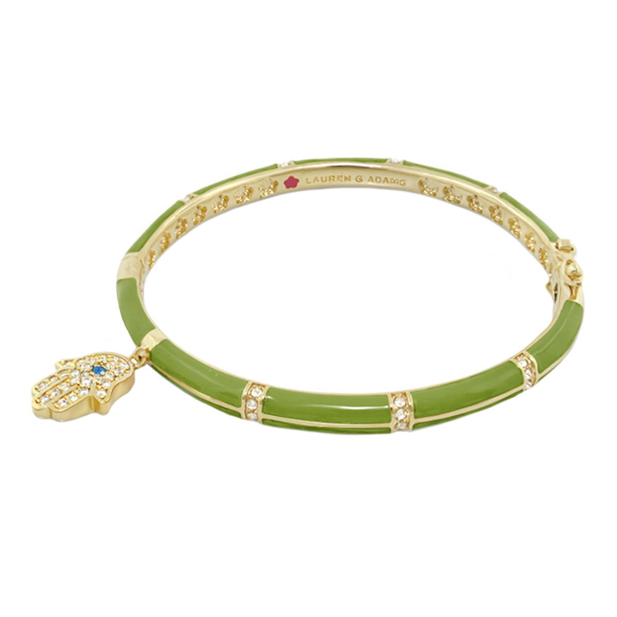 Lucky Hamsa Stackable Bangle