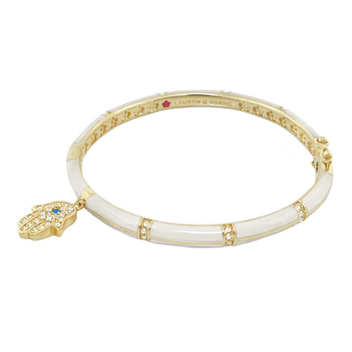 Lucky Hamsa Stackable Bangle
