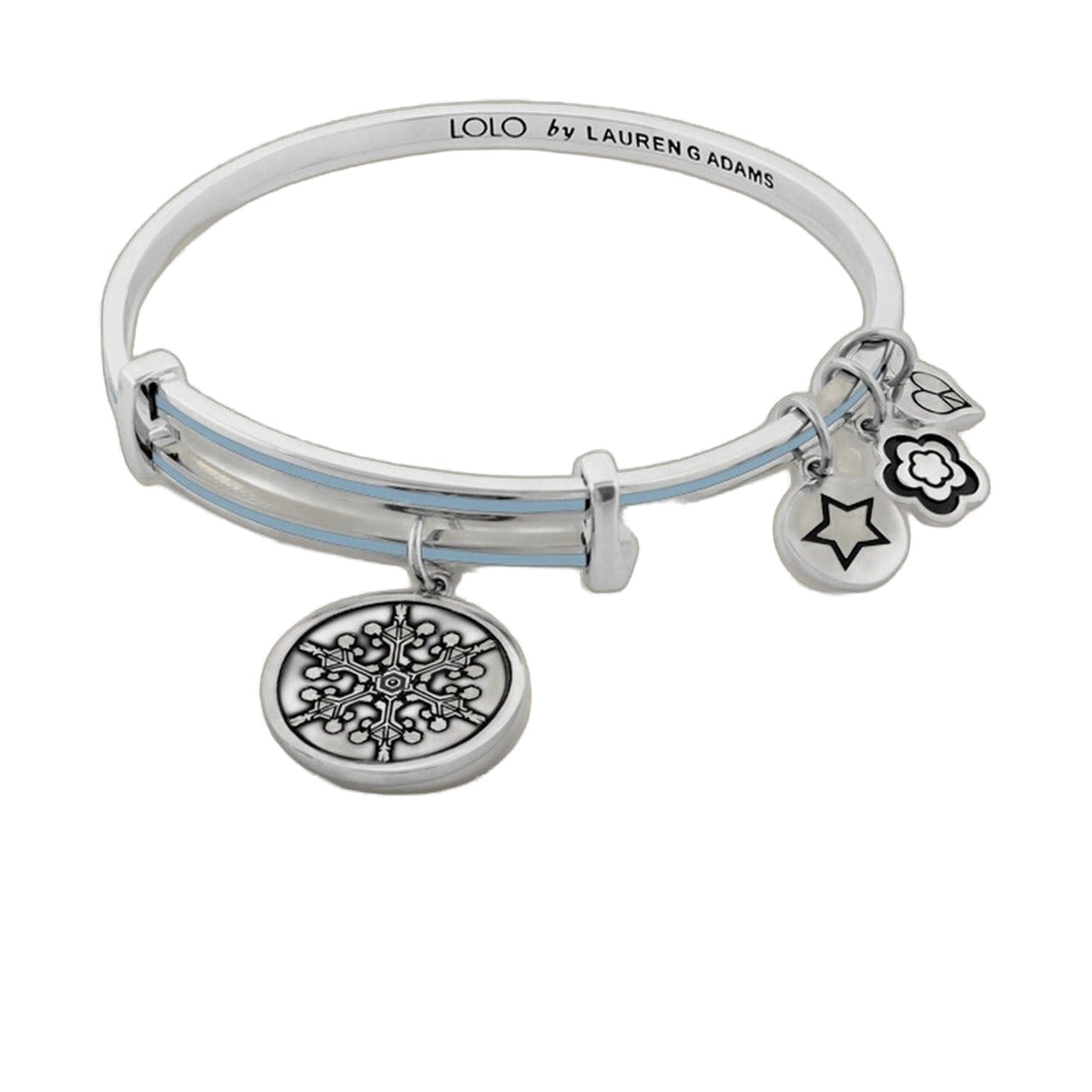 Lolo Snow Flake Bangle