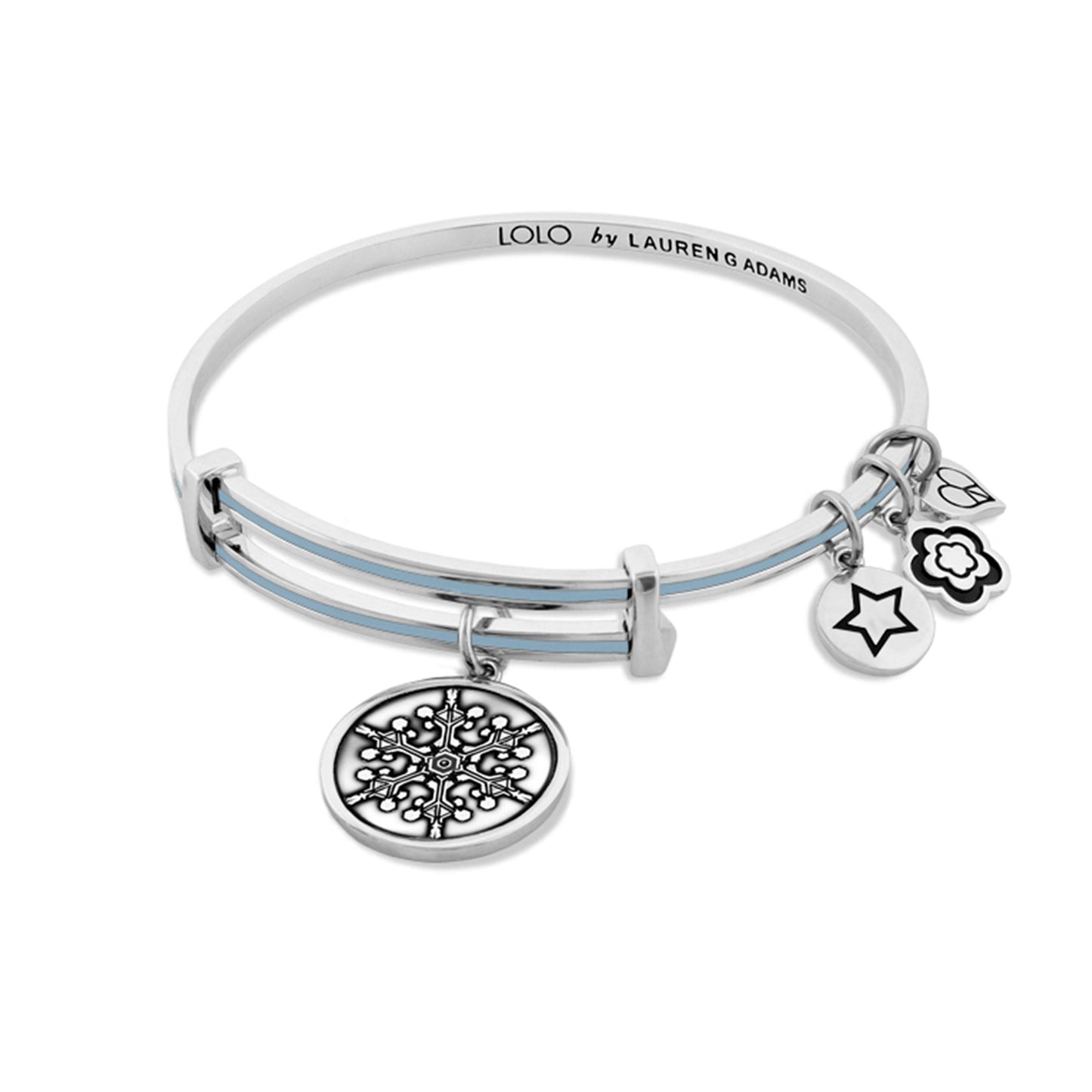 Lolo Snow Flake Bangle