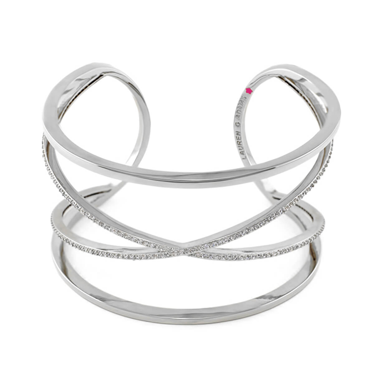 Axis 18k Gold-Plated Geometric Bangle