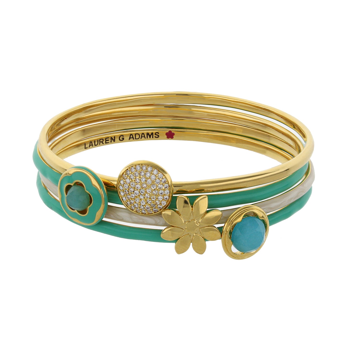 Floral Days Bangle Set
