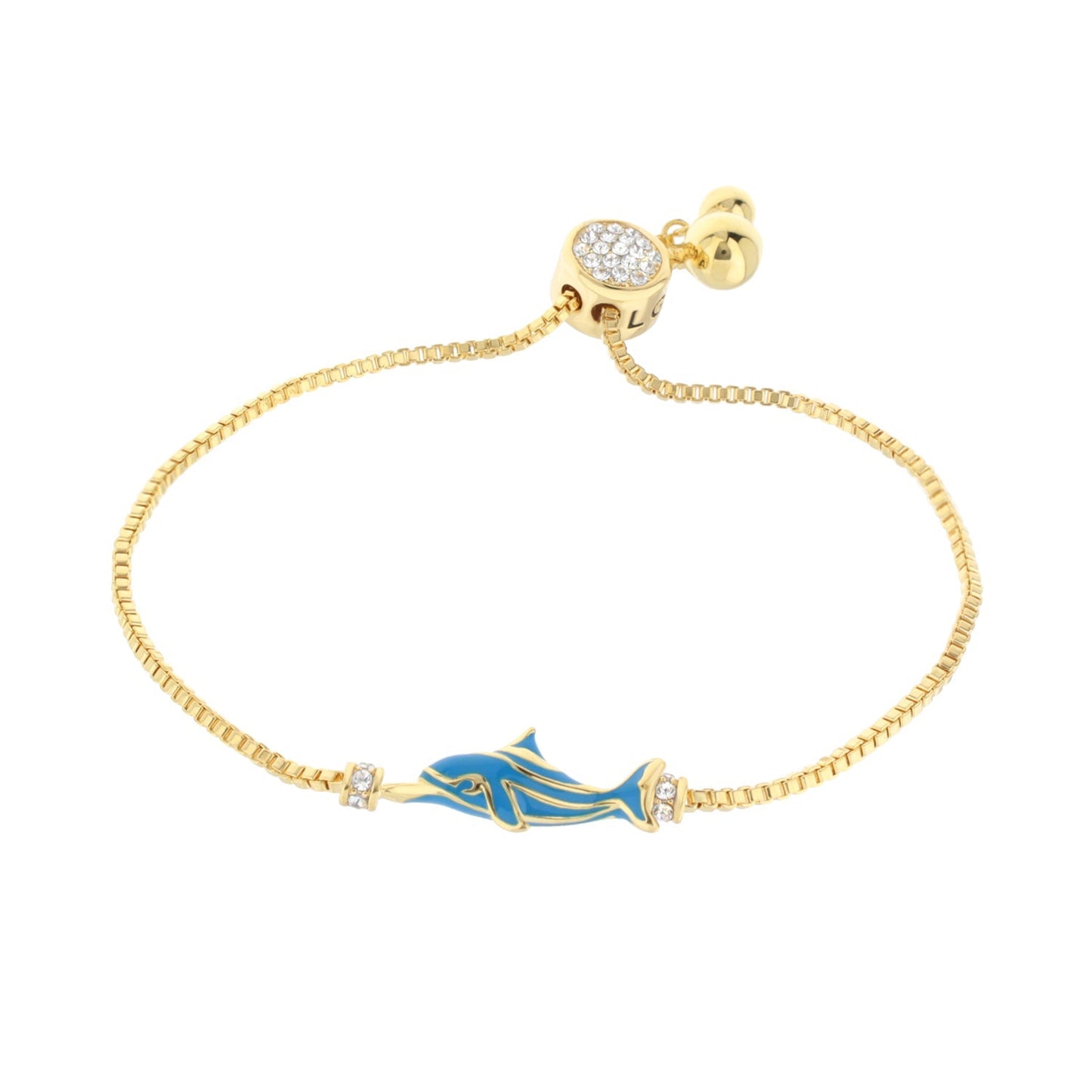 Eau Dolphin Bolo Bracelet