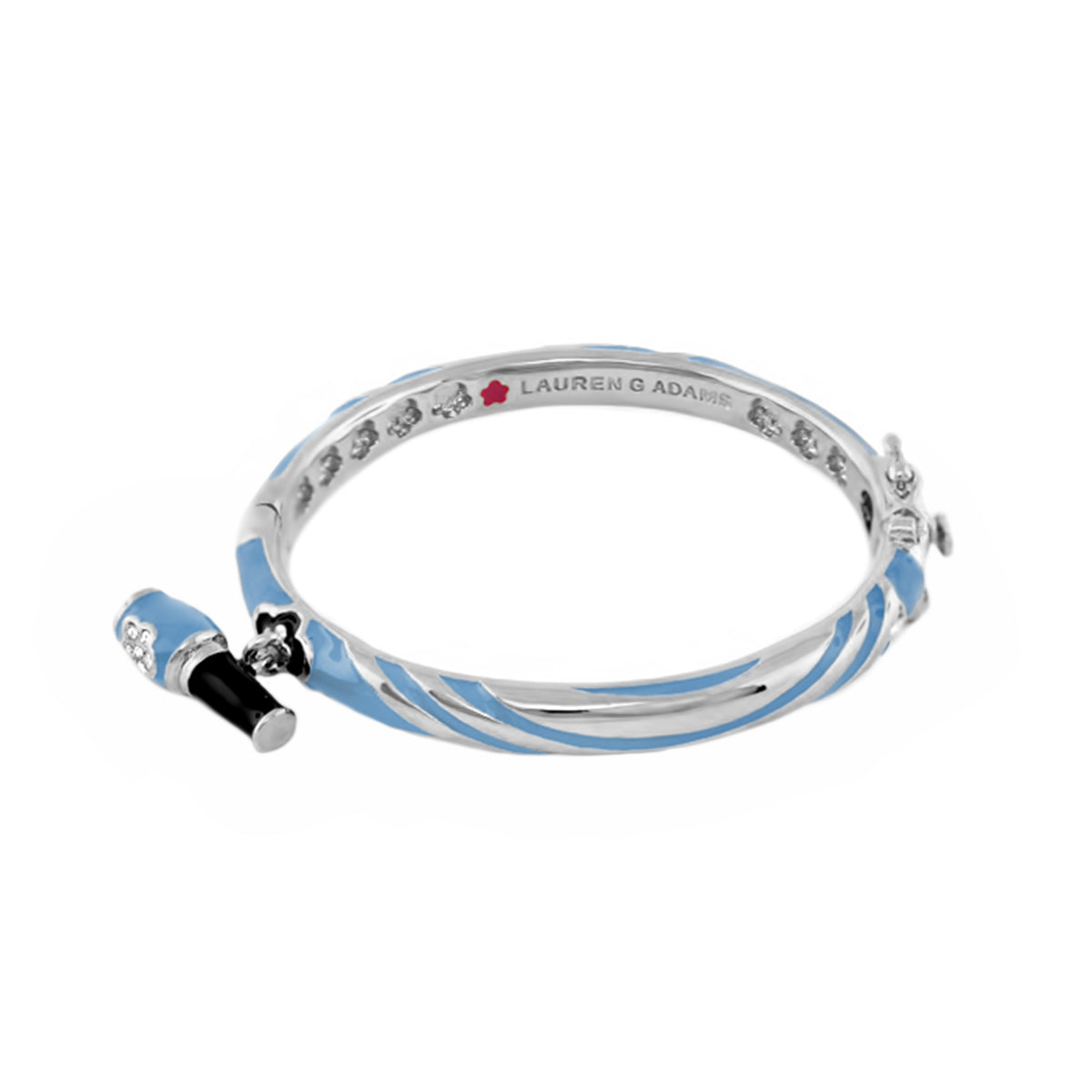 Bangle With Nail Polish Charm