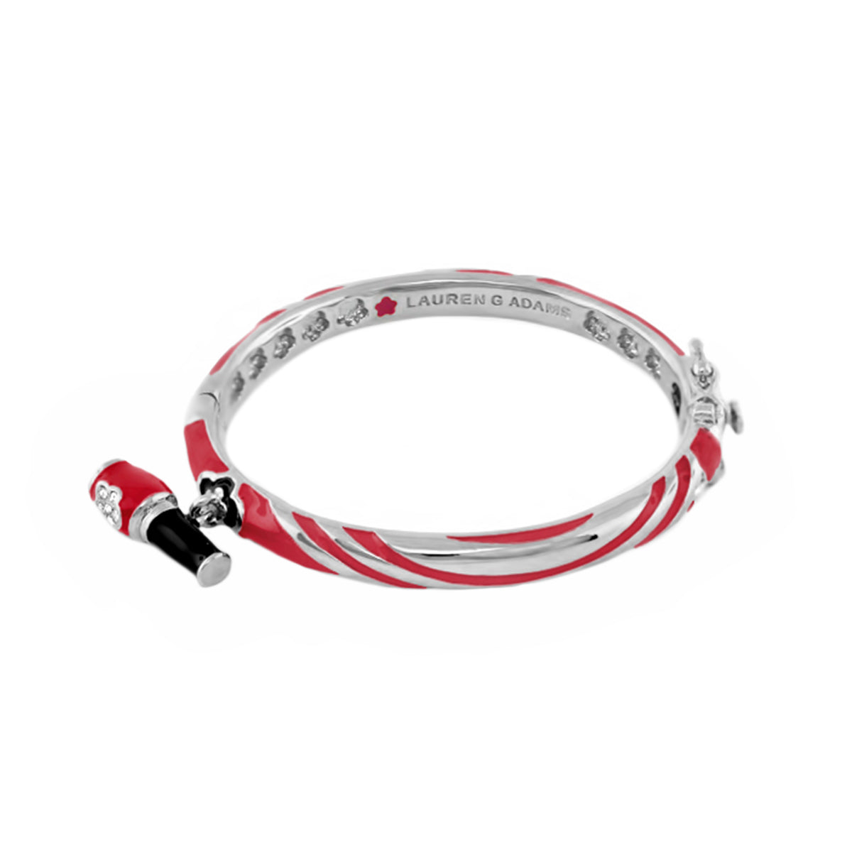 Bangle With Nail Polish Charm