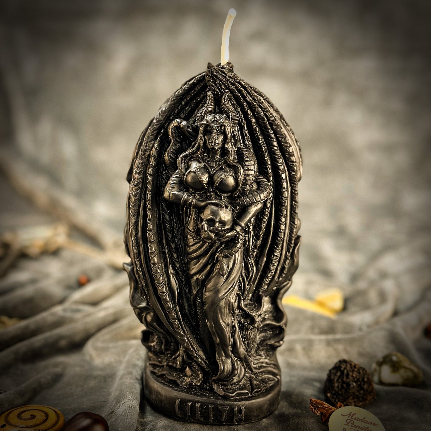 Lilith Feminine Empowerment Candle Spell Kit - Independence & Goddess Magic