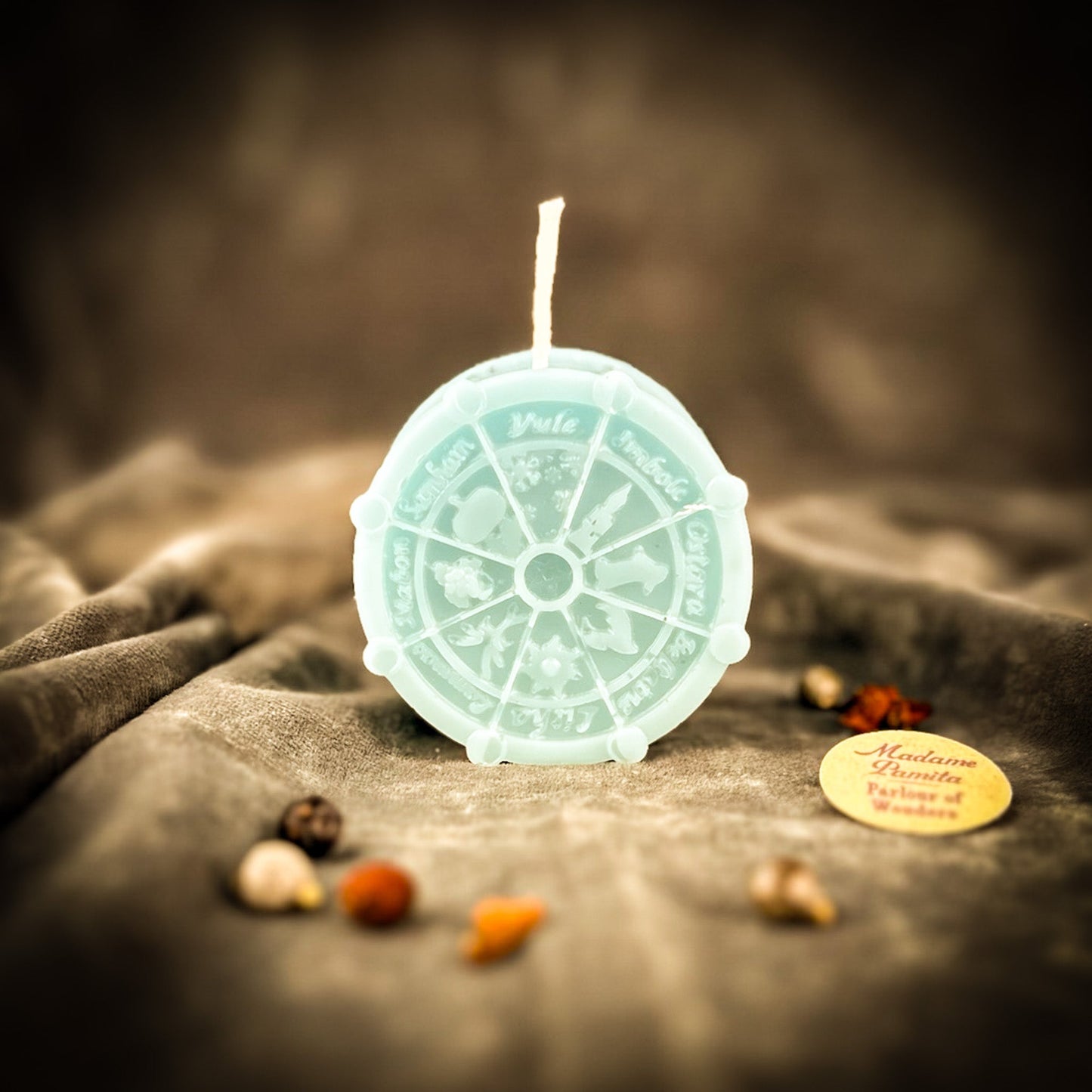 Wheel of the Year Wishes Candle Spell Kit - Sabbat Celebrations & Seasonal Magic