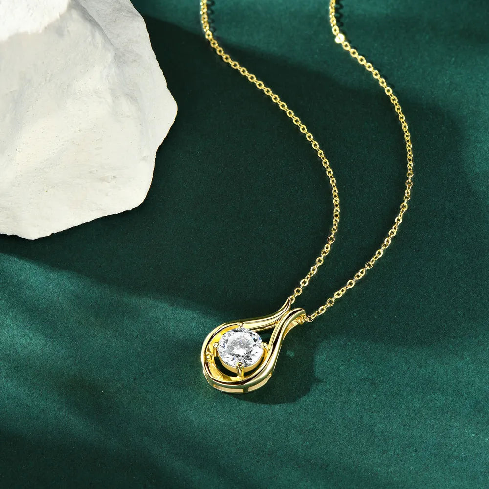 2 Carat Sparkala™ 925 Sterling Silver Pendant Necklace