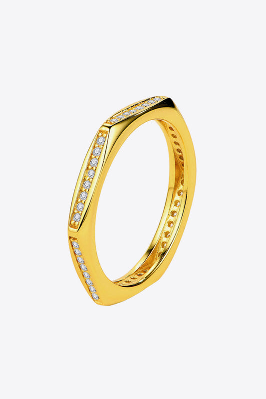 Sparkala™ 925 18k Gold Plated Sterling Silver Ring