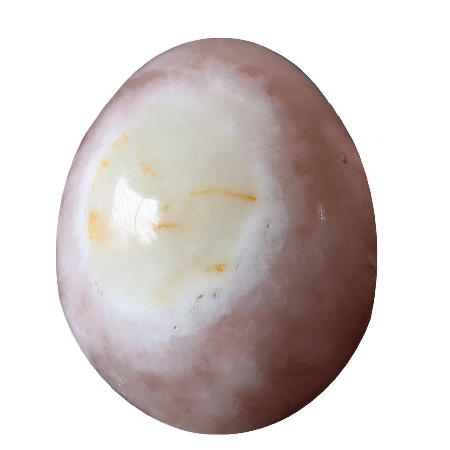 Pink Calcite Egg Rose Wounded Warrior