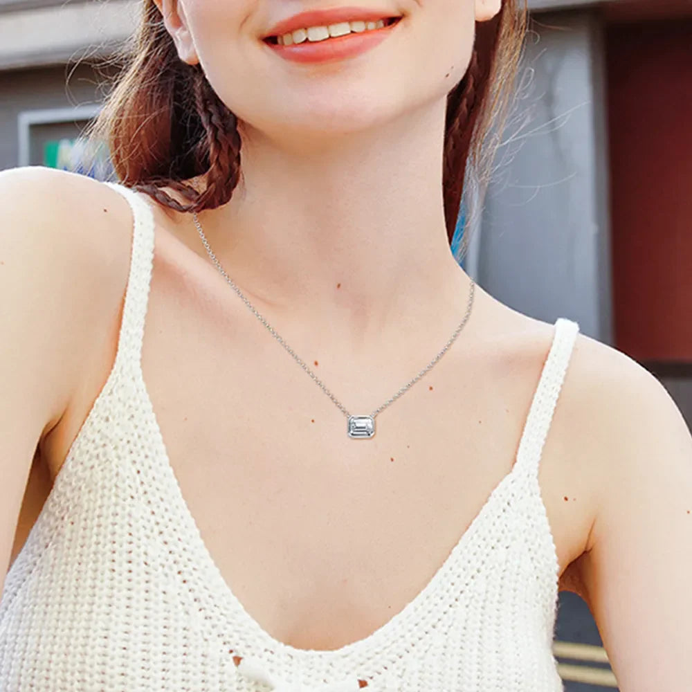 1 Carat Sparkala™ 925 Sterling Silver Pendant Necklace