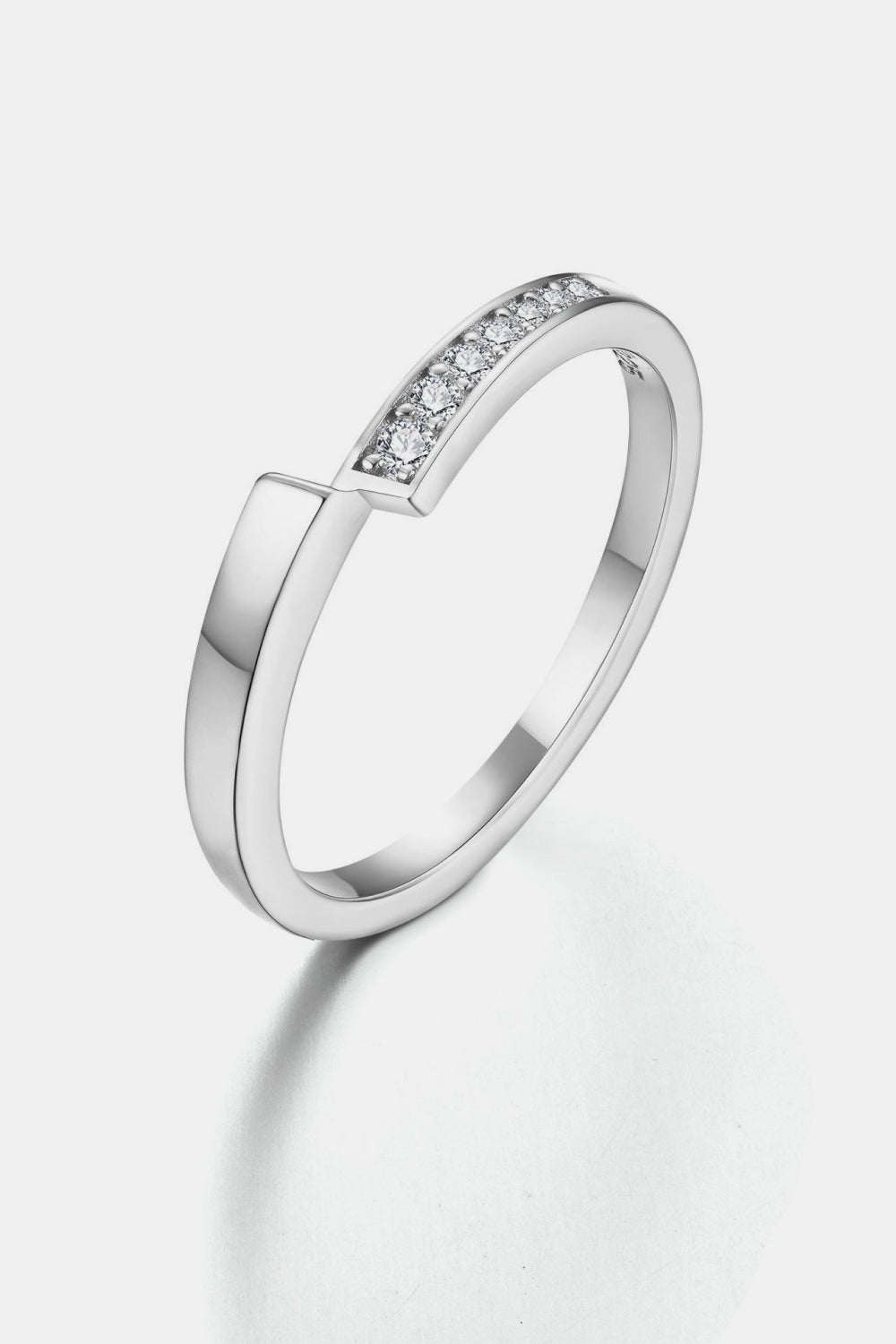Sparkala™ Platinum Over Pure Sterling Silver Ring