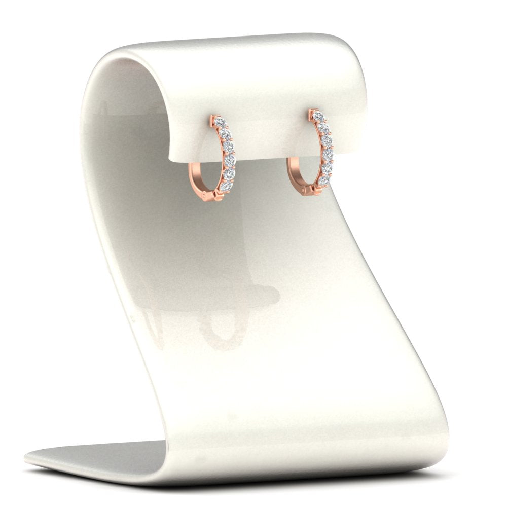 Modern Huggie Hoop Earrings